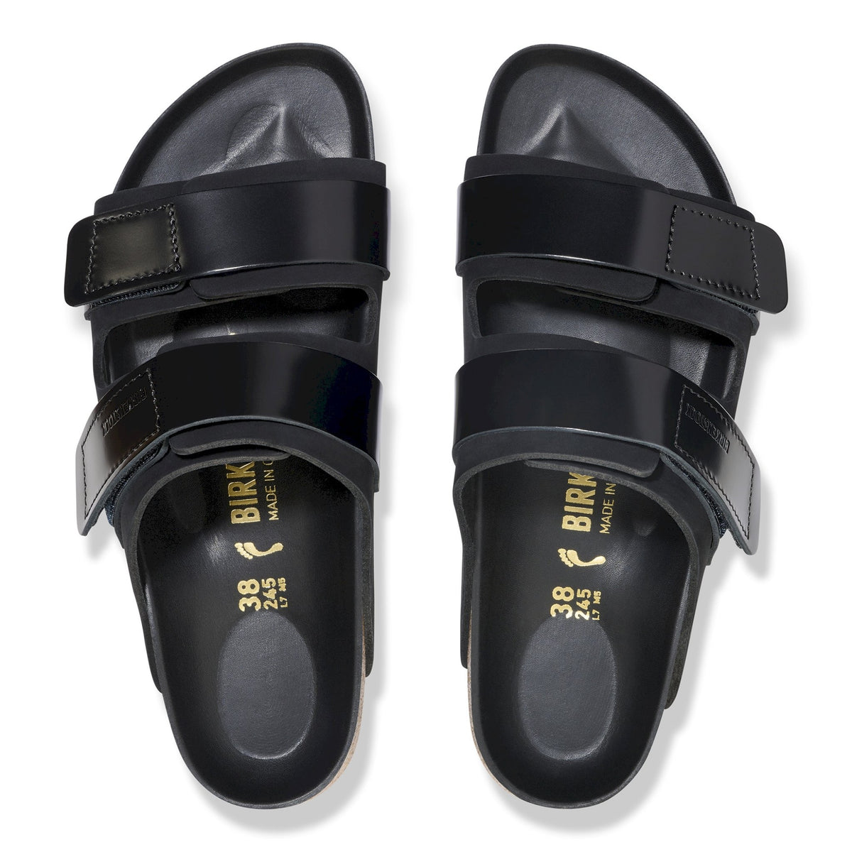 Uji , nubuck leather/high shine leather
