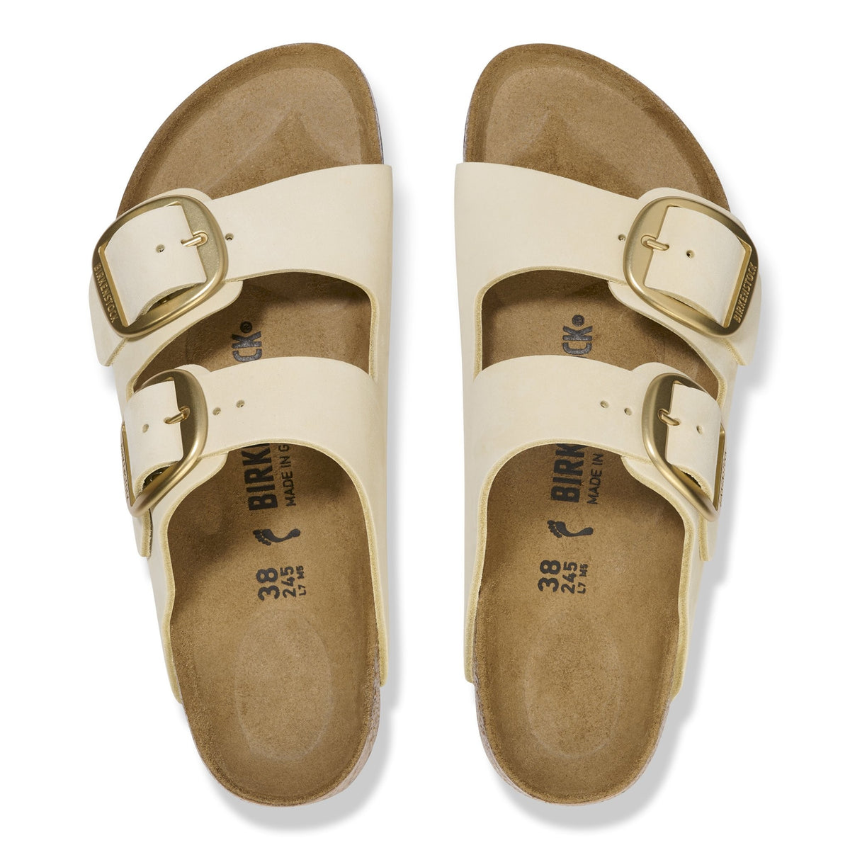Arizona big buckle pelle nubuck