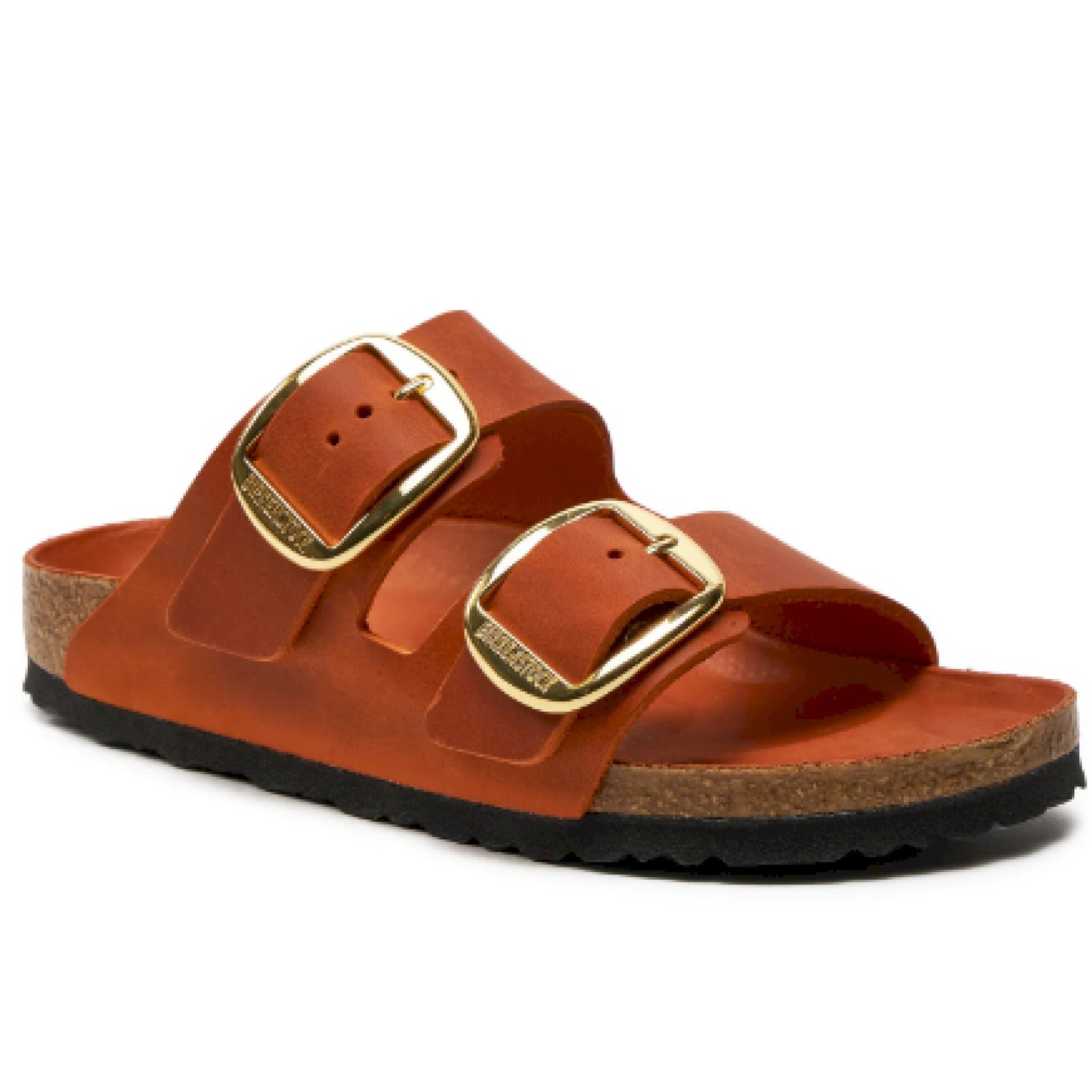 Arizona big buckle oiled leather calzata stretta