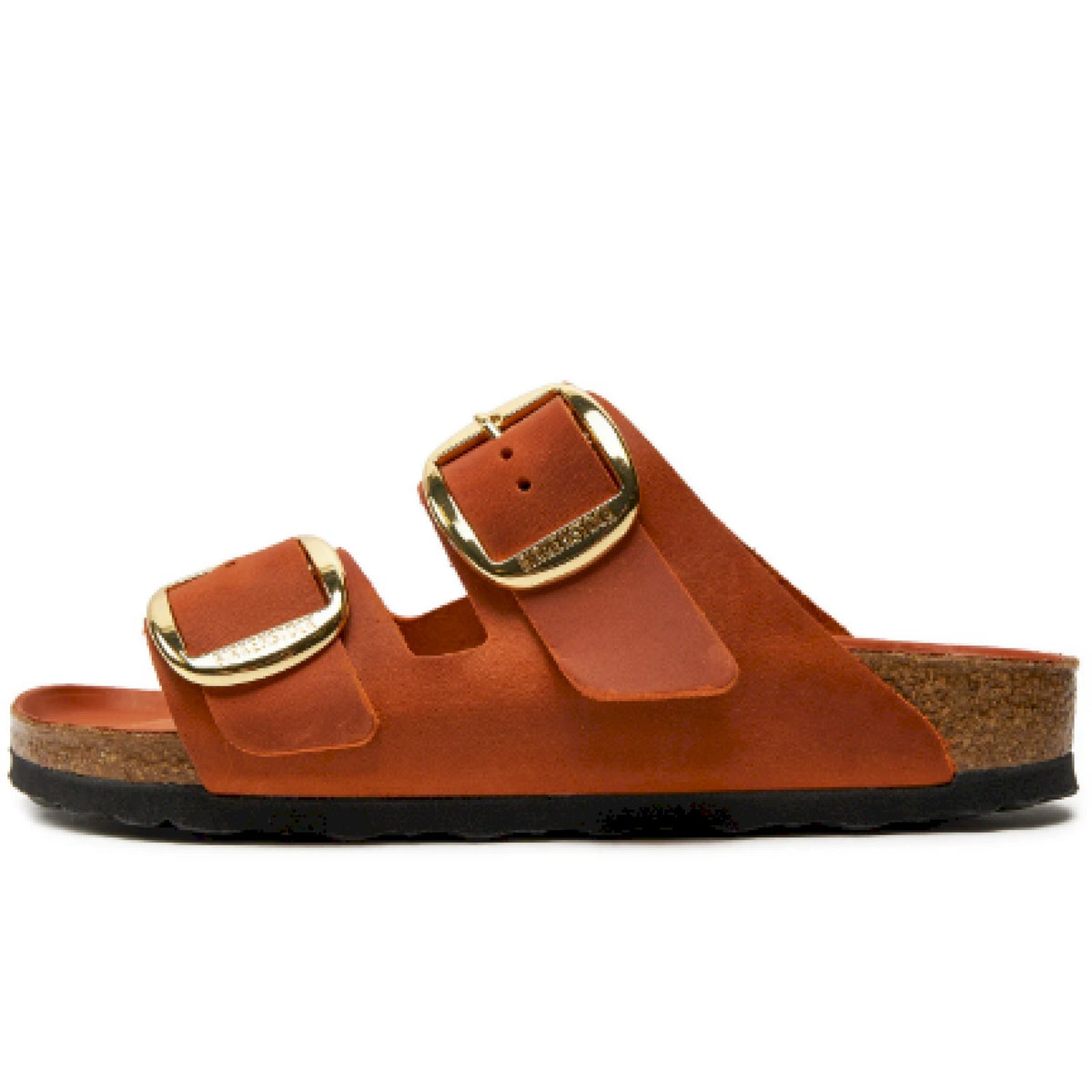 Arizona big buckle oiled leather calzata stretta