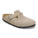 Boston braided suede leather calzata stretta