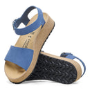 Glenda elemental blue, nubuck leather - calz. s