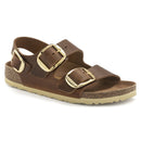 Milano big buckle , oiled leather