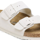 Arizona antique white, suede leather - calz. s