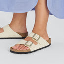 Arizona ecru, nubuck leather - calz. s