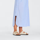 Arizona ecru, nubuck leather - calz. s