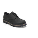 Highwood lace low women black oiled leather s