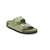 Arizona bbig buckle shine green tea, natural leather s