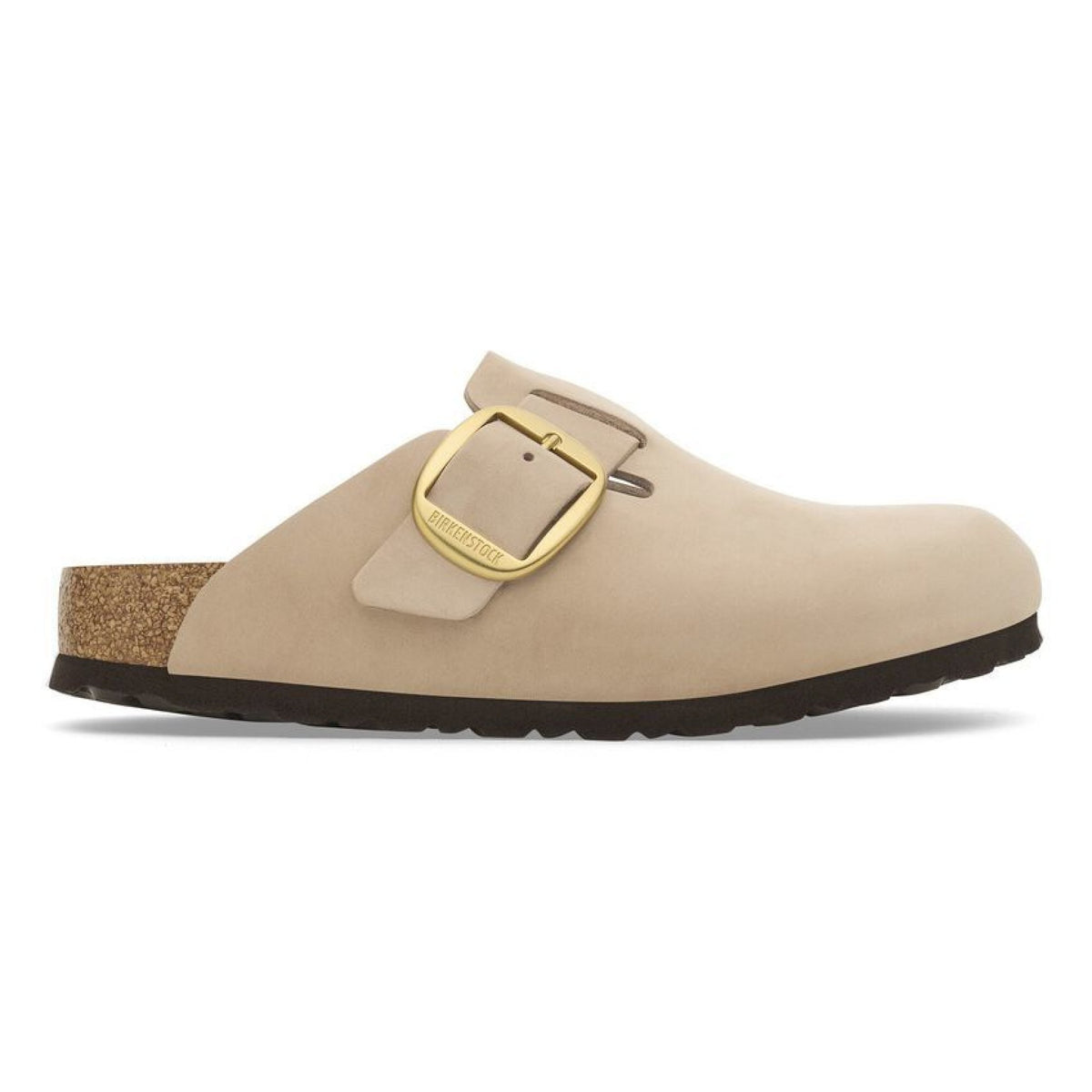 Boston big buckle sandcastle, nubuck leather