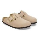 Boston big buckle sandcastle, nubuck leather