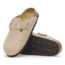 Boston big buckle sandcastle, nubuck leather