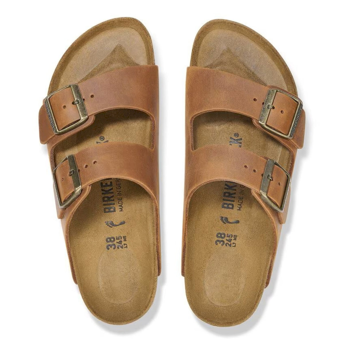Arizona cognac, oiled leather
