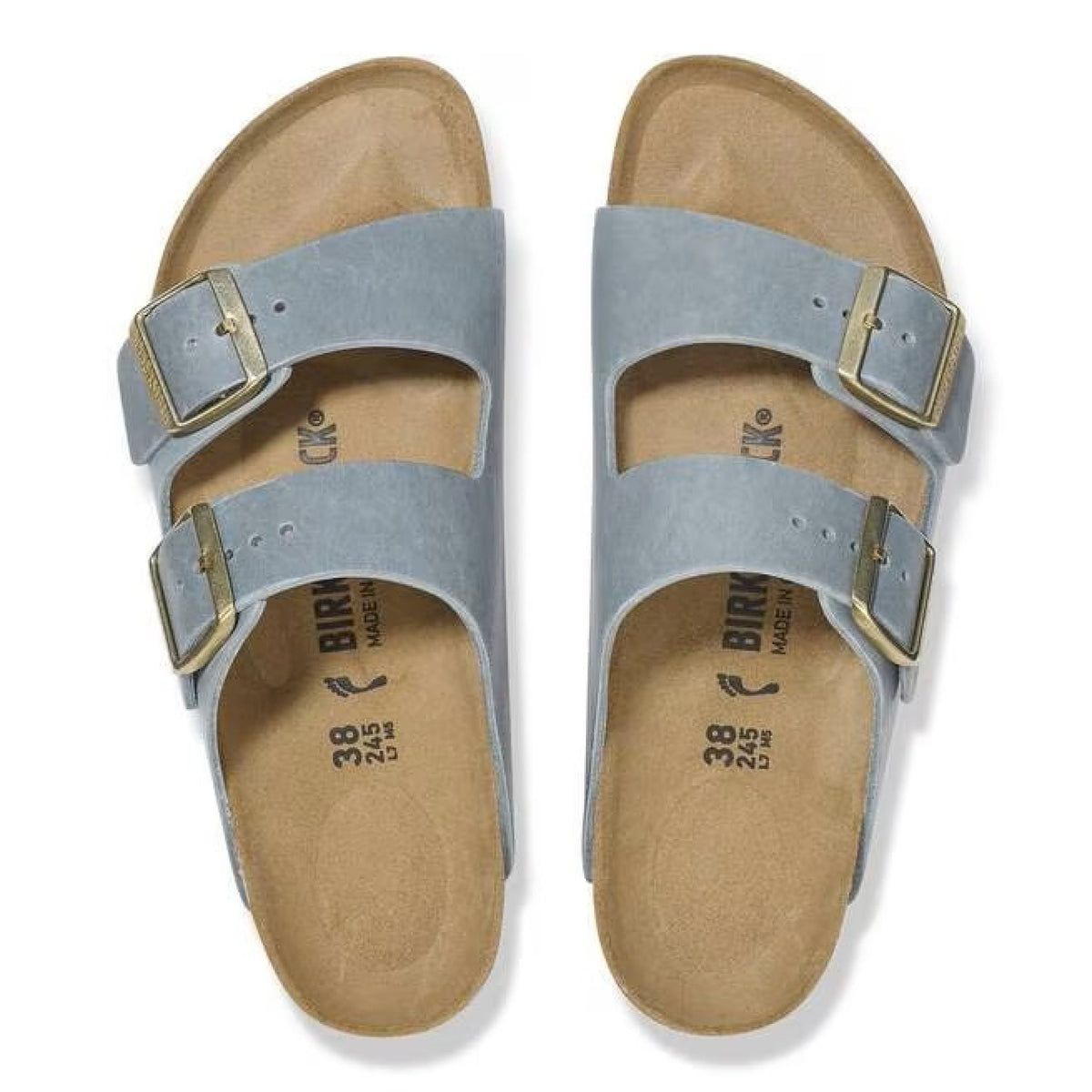 Arizona basalt gray, oiled leather
