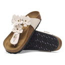 Gizeh flowers light rose, natural leather