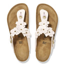 Gizeh flowers light rose, natural leather