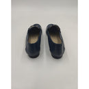 Mocassino in pelle con morsetto in tinta