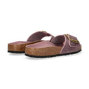 Madrid big buckle  lavender oiled leather calzata s.