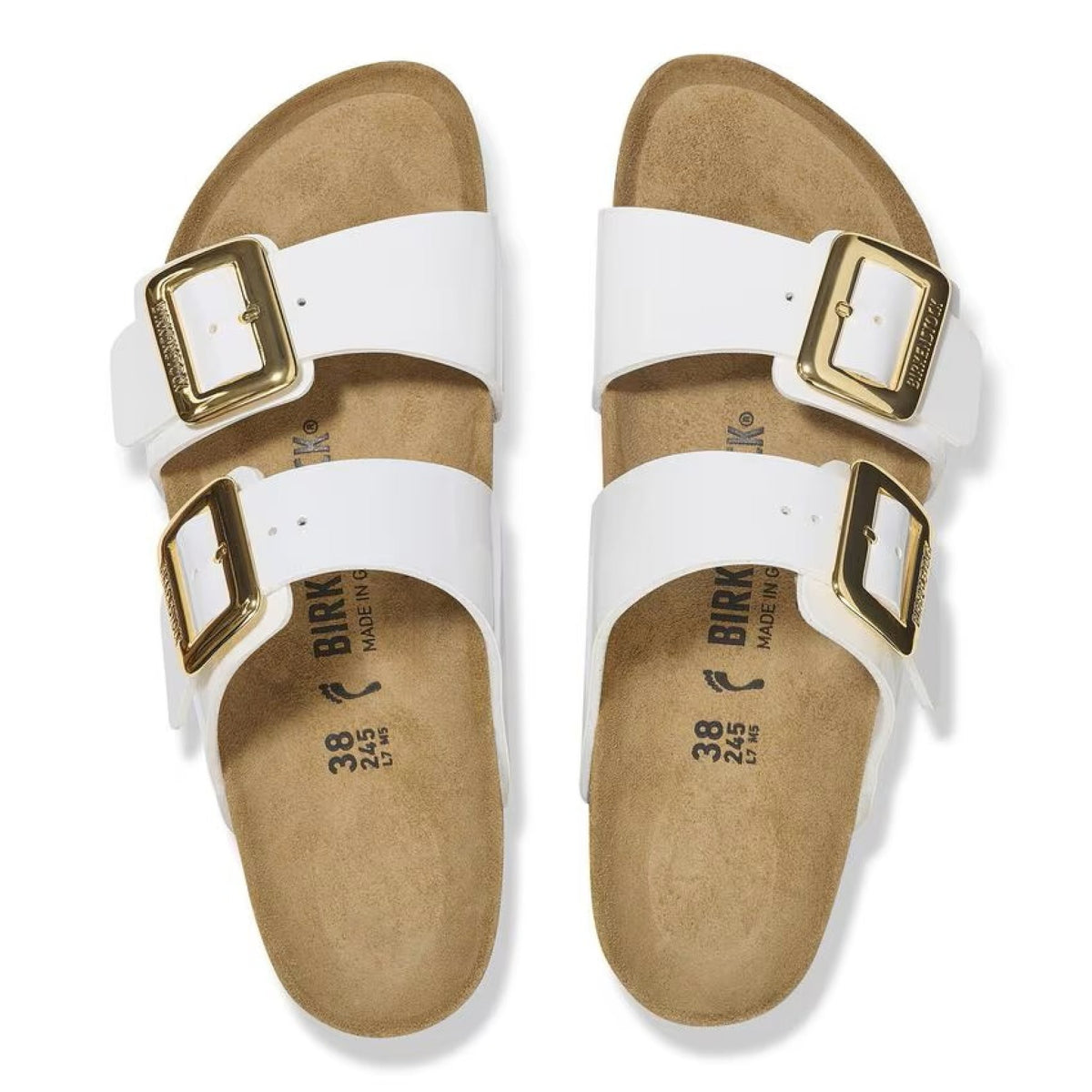 Sydney cb white birko flor patent-calz.s