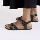 Kumba sbf black leather calzata stretta