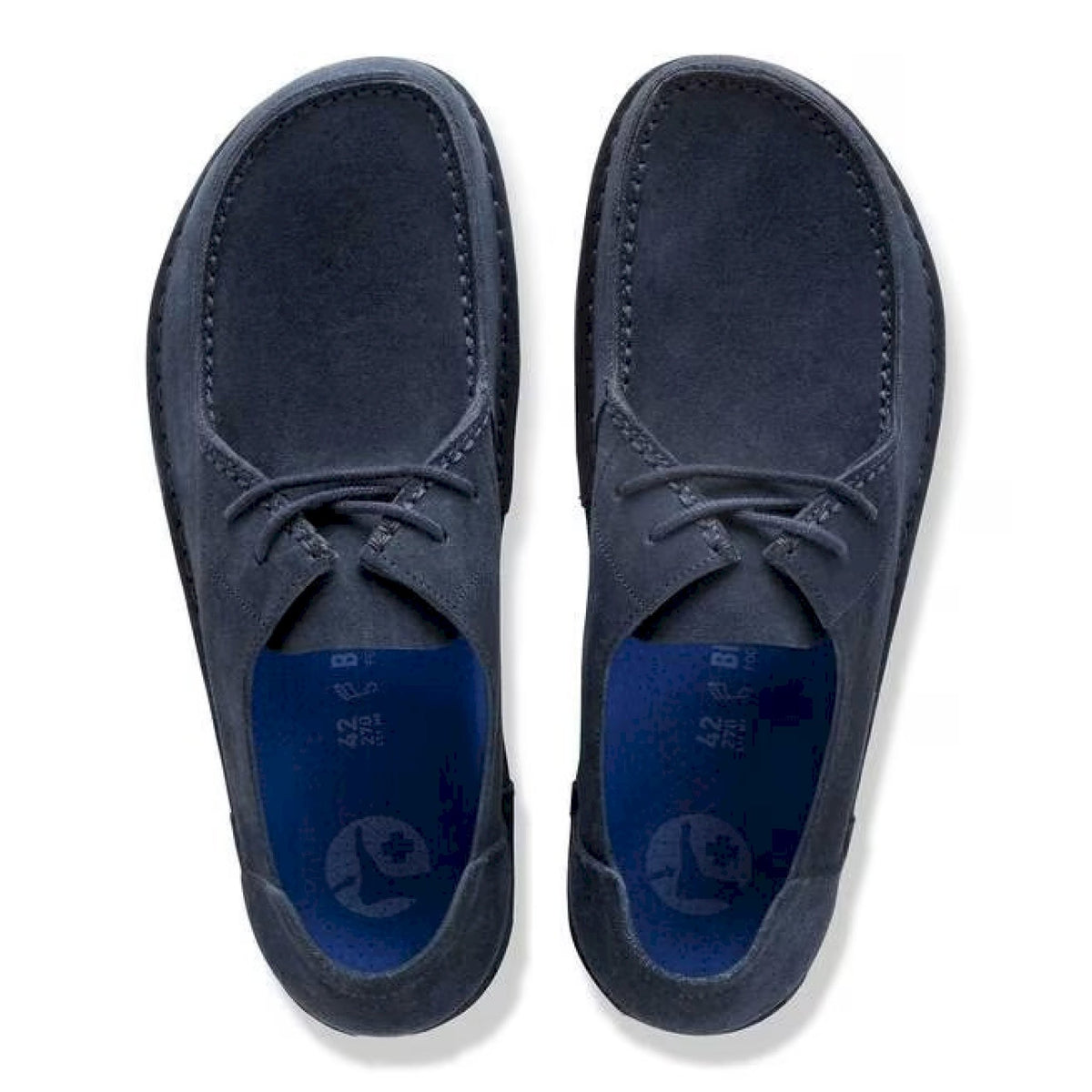 Utti lace n new navy, suede leather