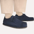 Utti lace n new navy, suede leather