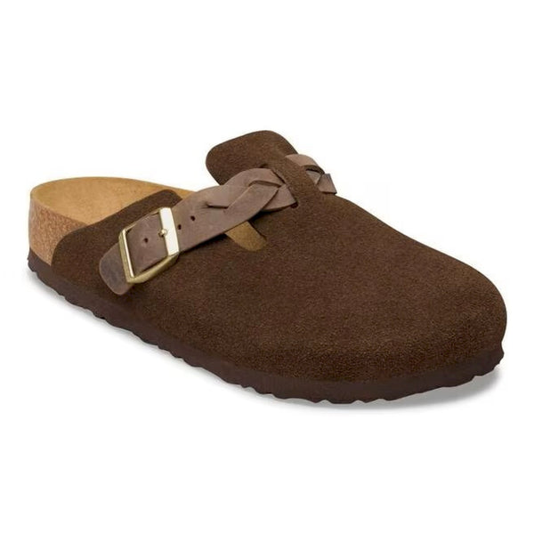 Boston braided carafe, suede leather