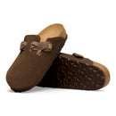 Boston braided carafe, suede leather