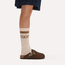 Boston braided carafe, suede leather