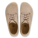 Maine s taupe, suede leather