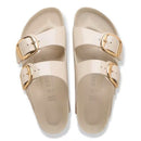 Arizona big buckle hex shine oyster, natural lea