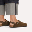 Tokio carafe, suede leather