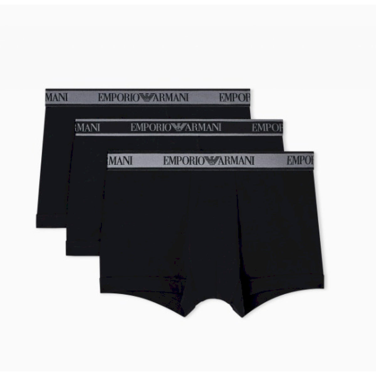 Emporio armani pack 3 parigamba in jersey organico