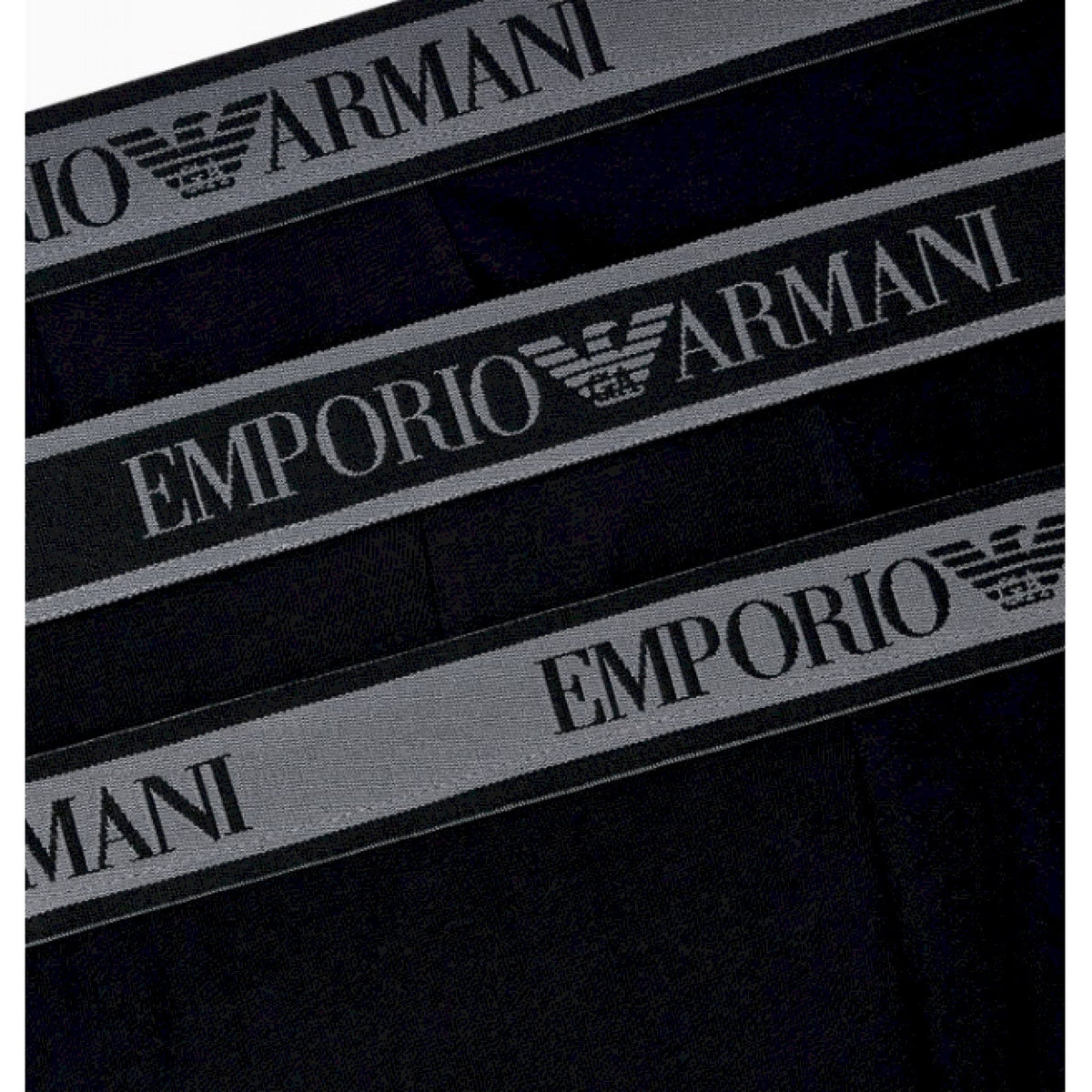 Emporio armani pack 3 parigamba in jersey organico