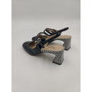 Slingback in vernice con tacco