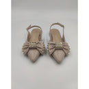 Slingback con borchie