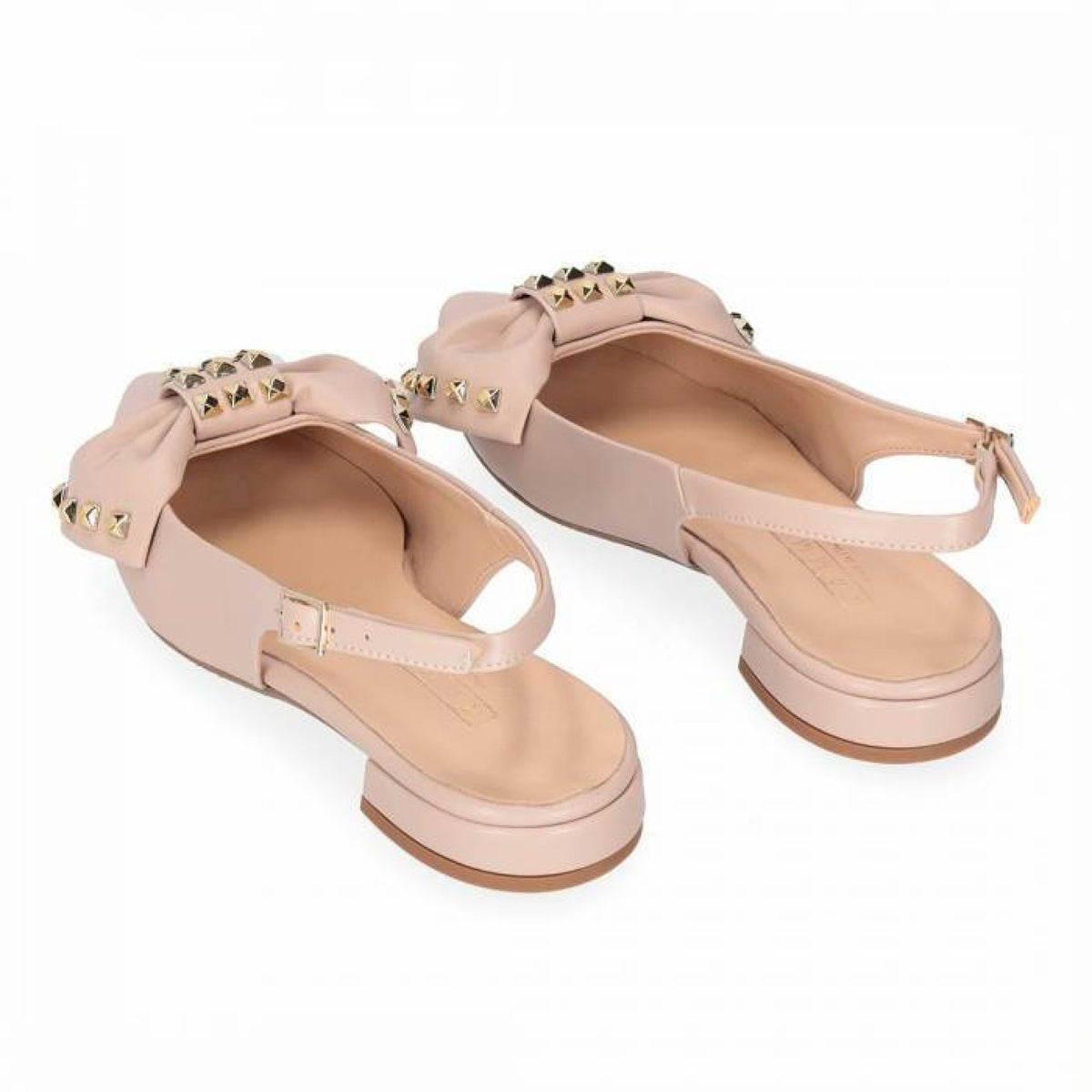 Slingback con borchie