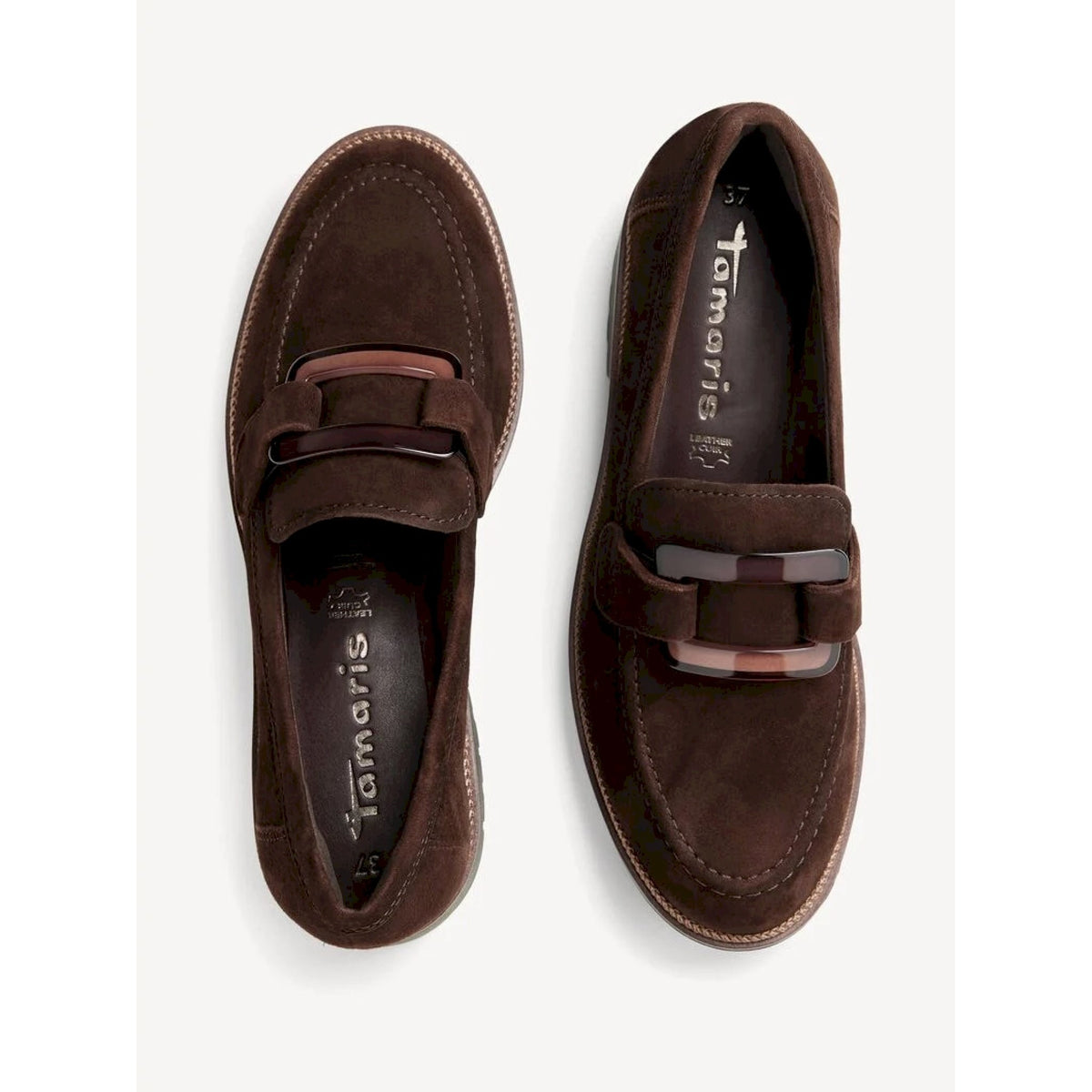 Mocassino con fibbia