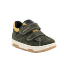 Scarpe da bambino blu con strap