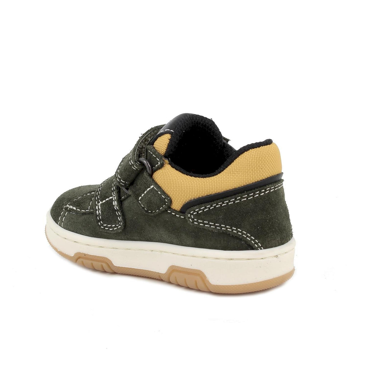 Scarpe da bambino blu con strap