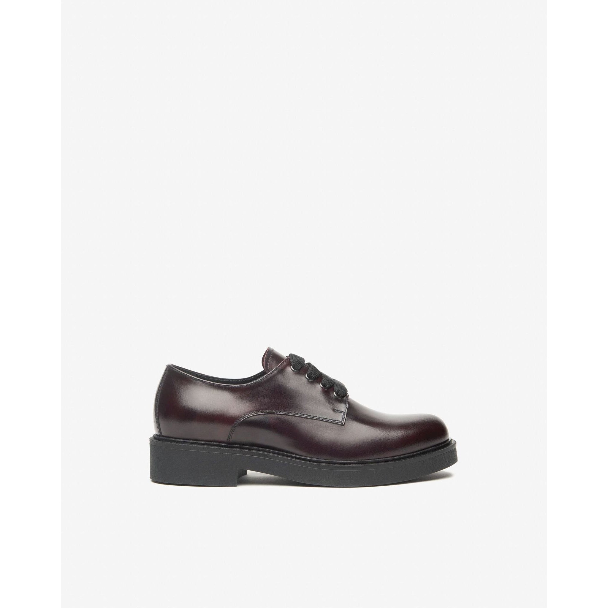 Stringate donna in pelle