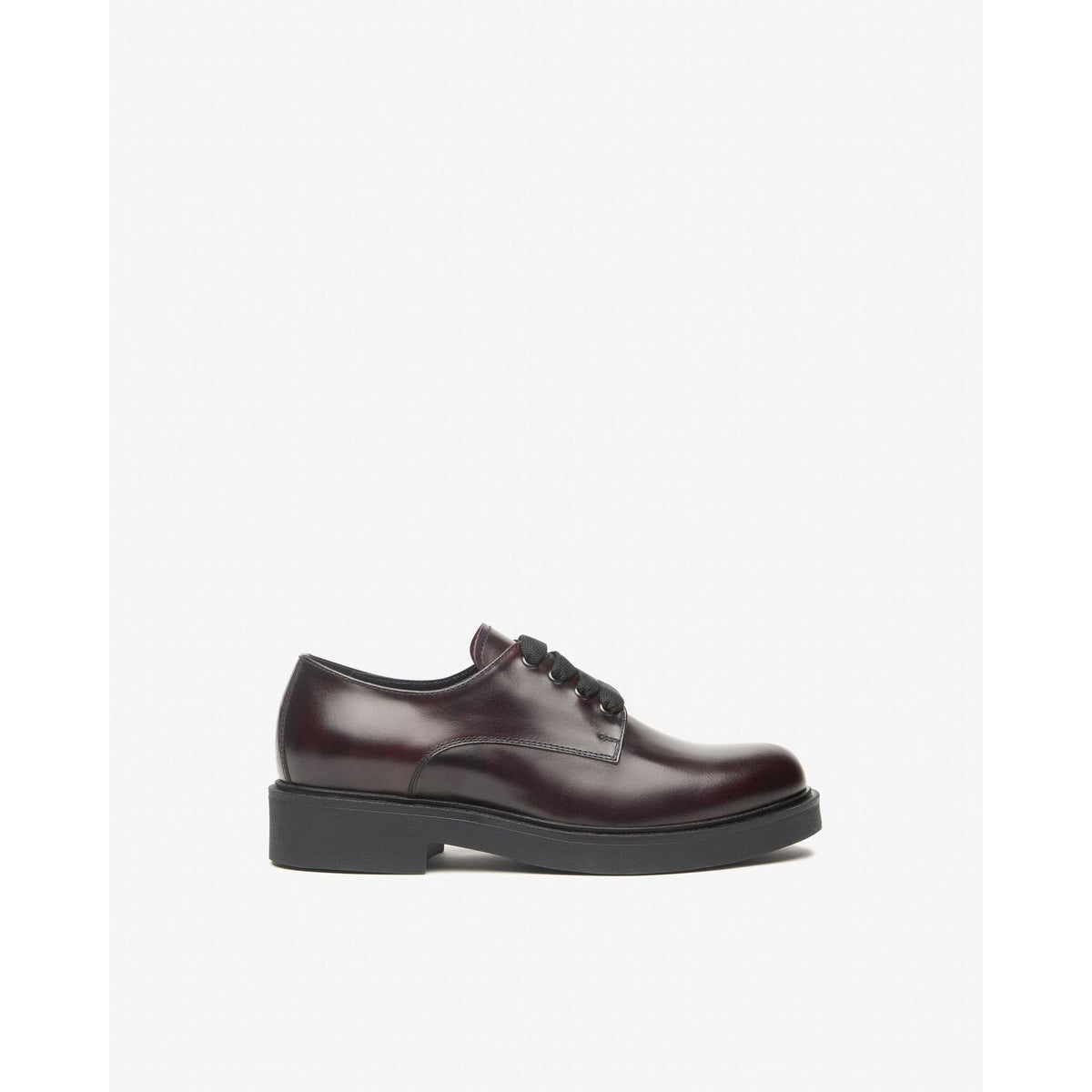 Stringate donna in pelle