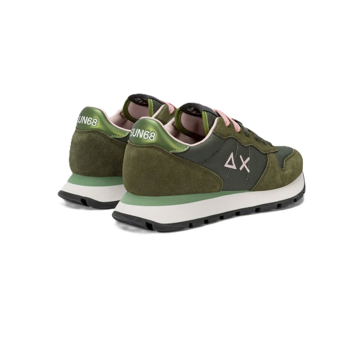 Sneaker ally solid in nylon e suede