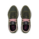 Sneaker ally solid in nylon e suede