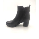 Wenda tronchetto in pelle con cerniera