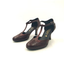 Decolte a t con tacco rocchetto