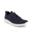 Sneakers da uomo blu con lacci