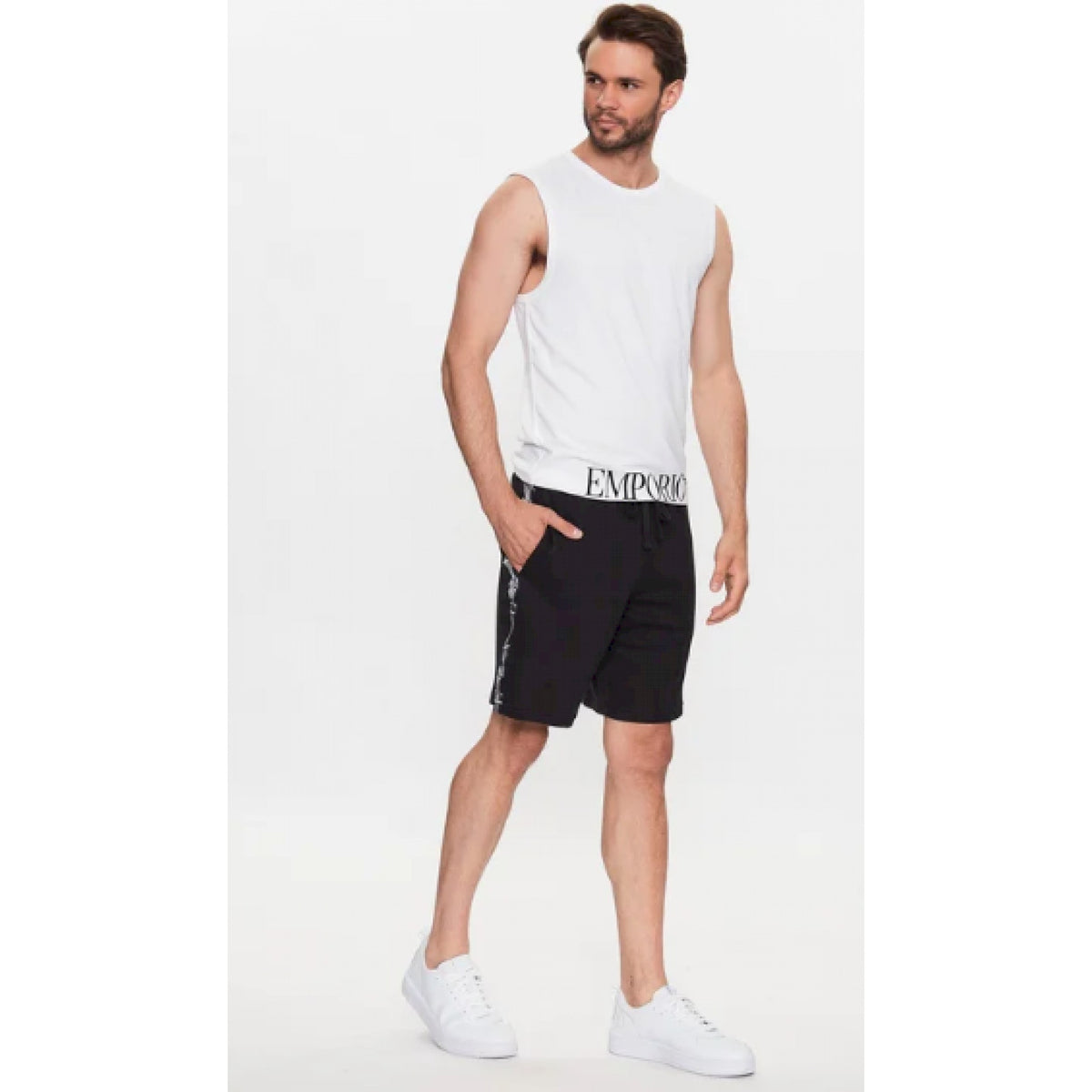Armani bermuda banda cotone