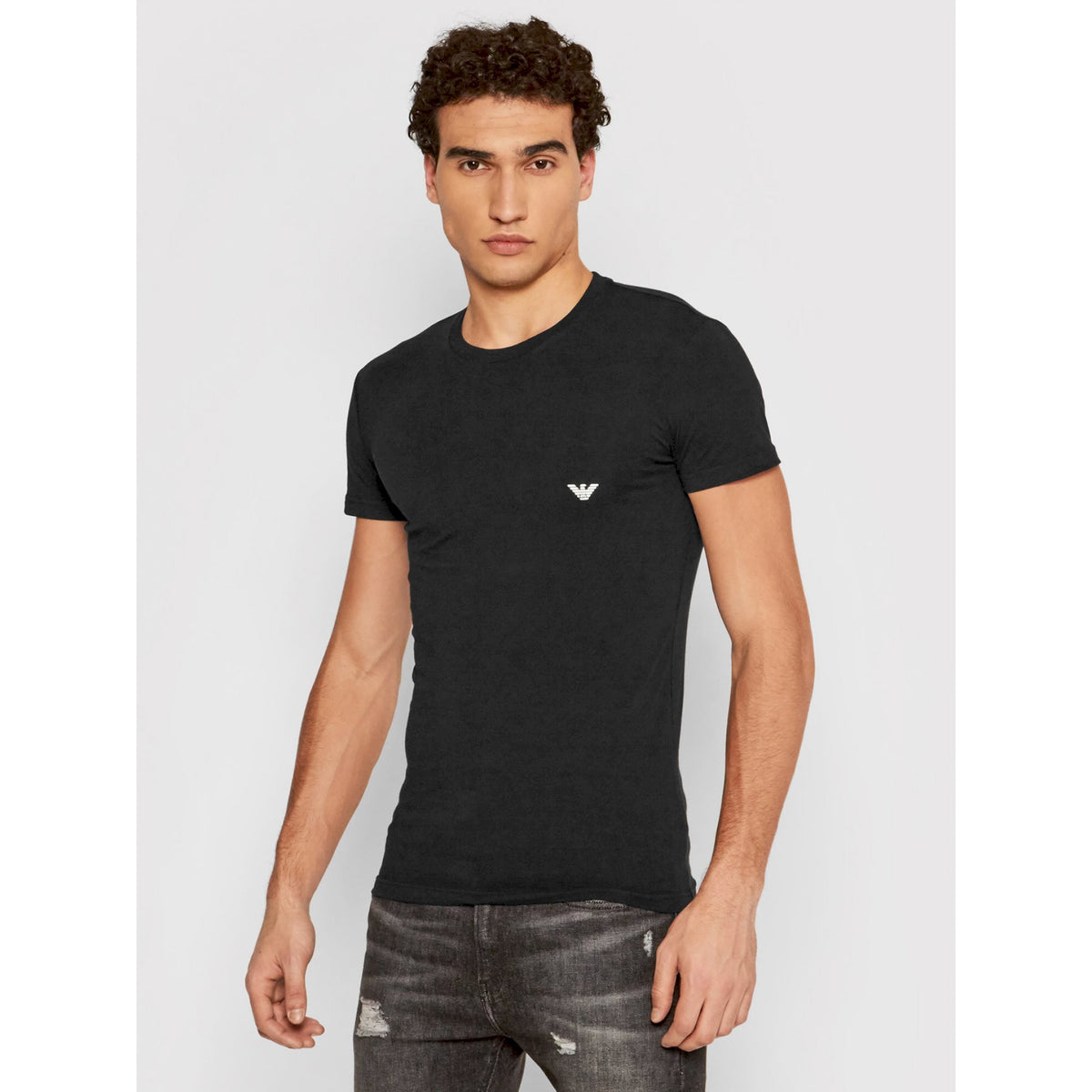 Armani maglia stampa aqula back