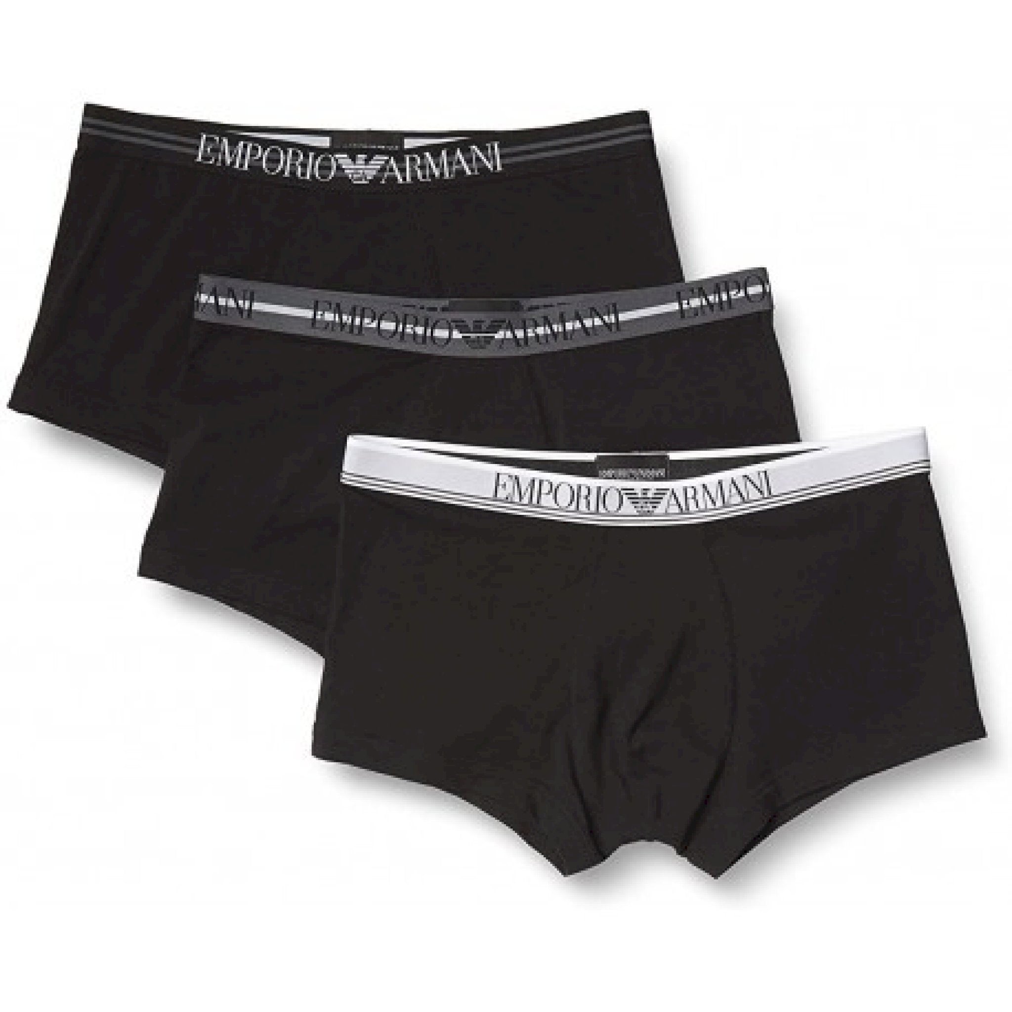 Armani 3 x pack scritta grande