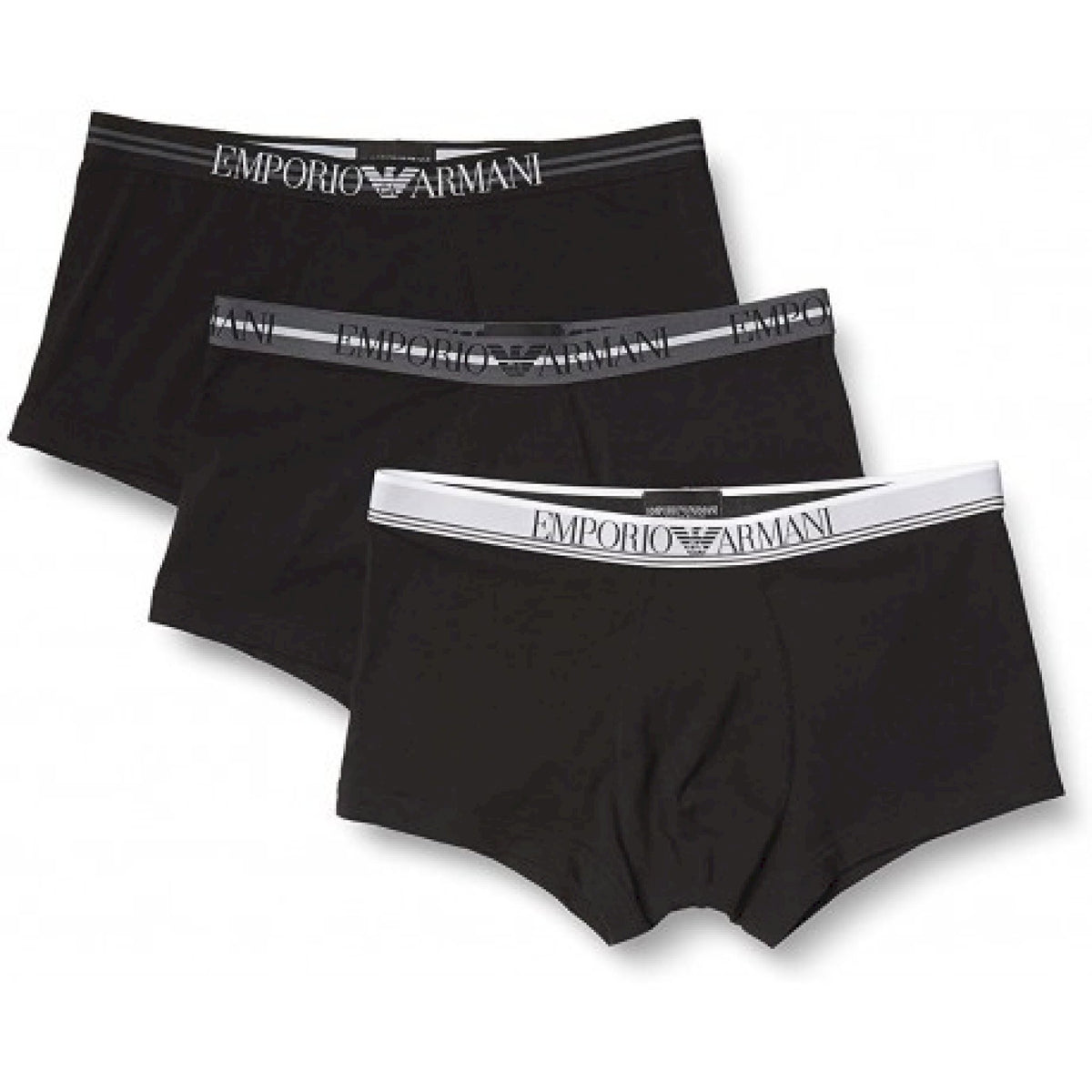 Armani 3 x pack scritta grande